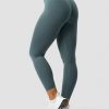 Dam ICIW Tights & Leggings | Define Seamless Logo Scrunch Tights Jungle Green