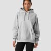 Dam ICIW Langarmat | Everyday Hoodie Wmn Light Grey Melange