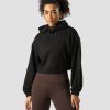 Dam ICIW Langarmat | Stance Cropped Hoodie Wmn Black