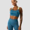 Dam ICIW Sport-Bh | Deluxe Seamless Adjustable Sports Bra Teal