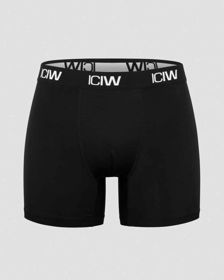 Herr ICIW Underklader | Sport Boxer 2-Pack Black