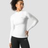 Dam ICIW Seamless | Everyday Seamless 1/4 Zip Wmn White