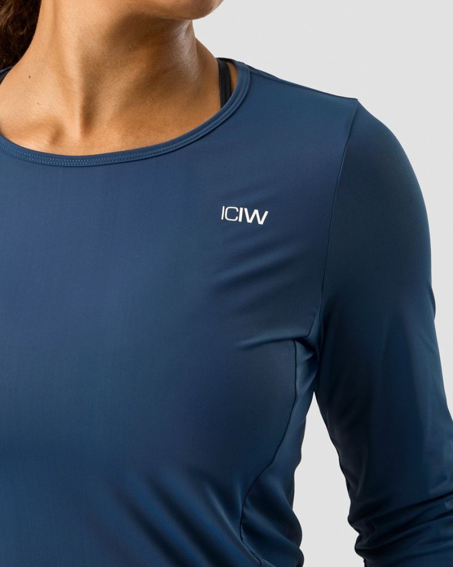 Dam ICIW Langarmat | Everyday Long Sleeve Dark Blue