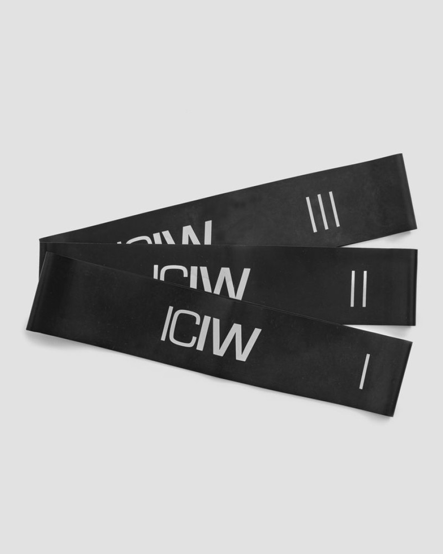 Dam ICIW Traningsredskap | Mini Bands 3-Pack Black