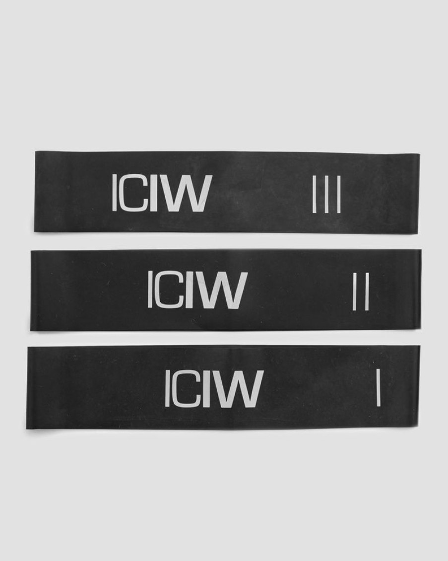 Dam ICIW Traningsredskap | Mini Bands 3-Pack Black