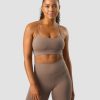 Dam ICIW Sport-Bh | Nimble Strappy Sports Bra Dusty Brown