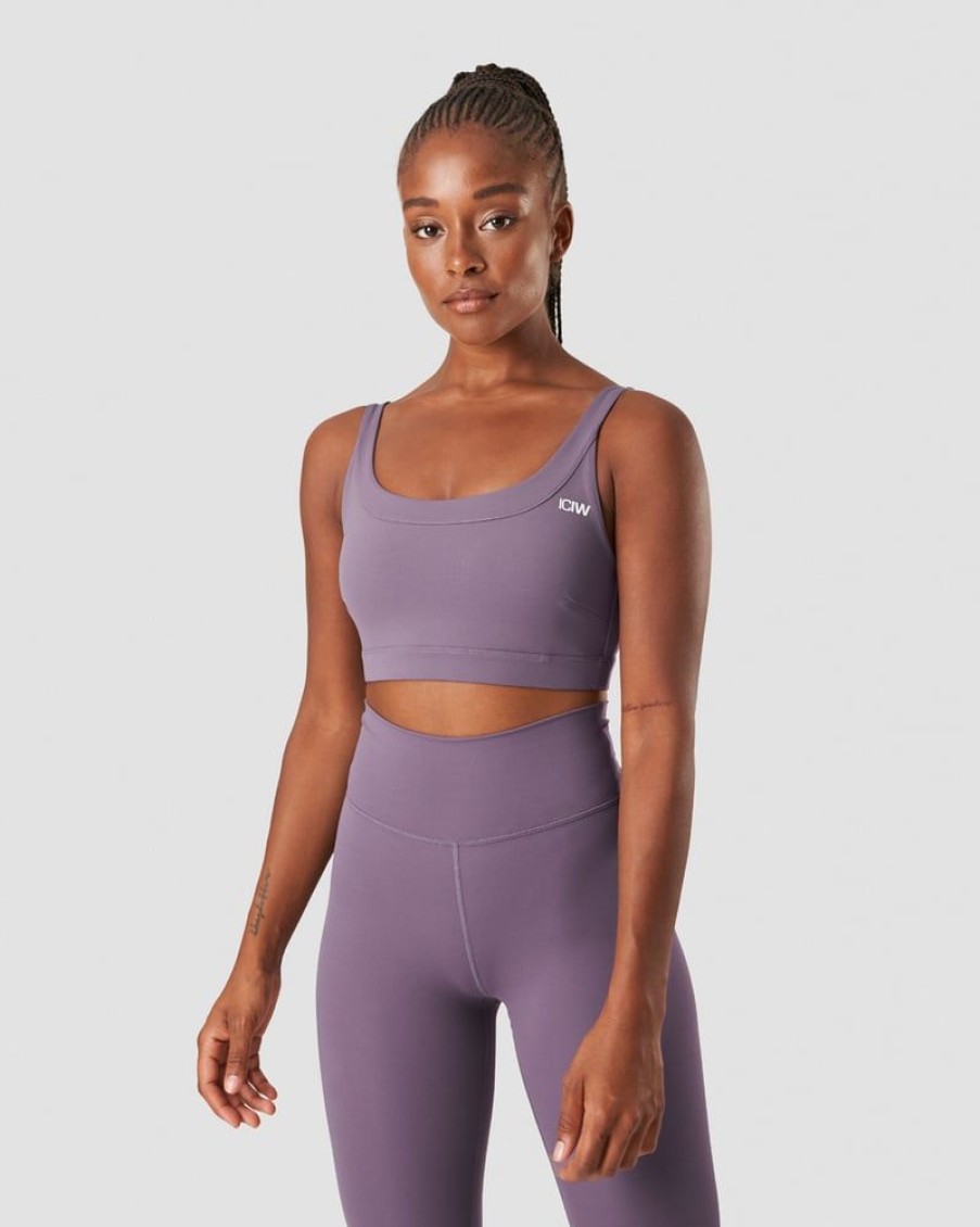 Dam ICIW Sport-Bh | Nimble Sports Bra Faded Violet