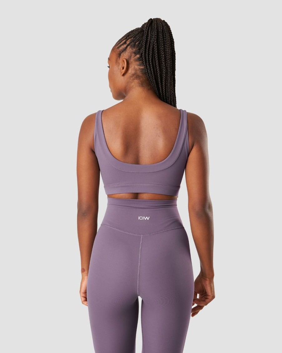 Dam ICIW Sport-Bh | Nimble Sports Bra Faded Violet