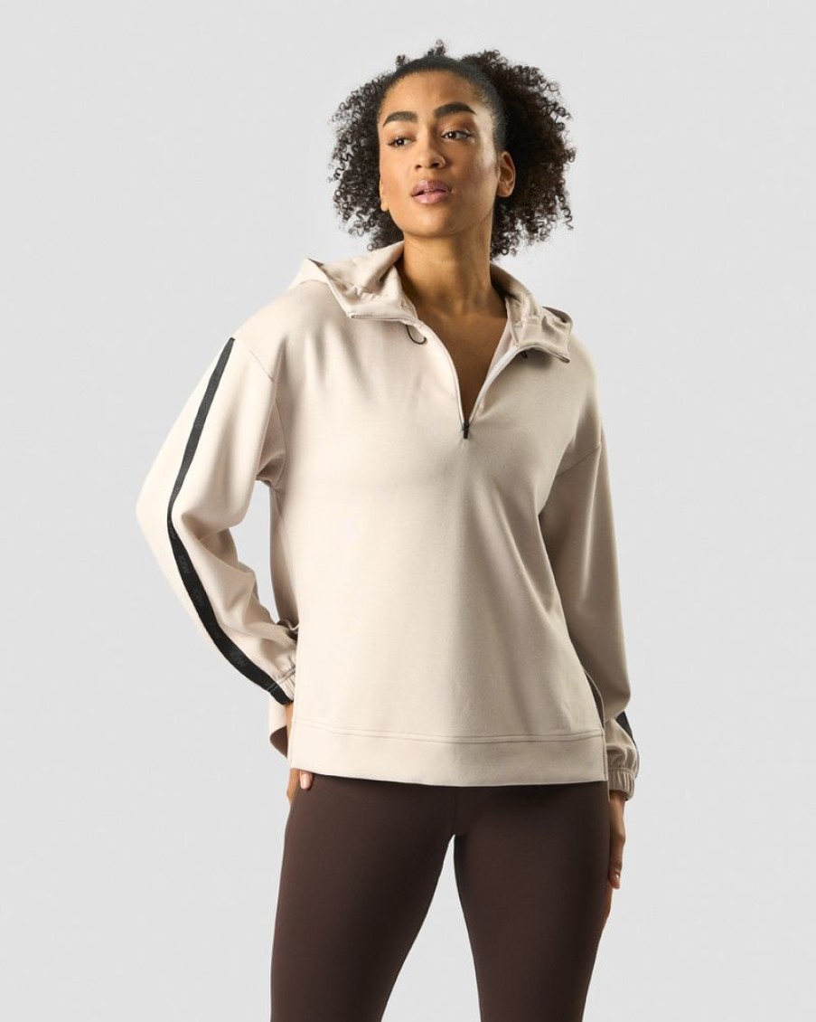 Dam ICIW Langarmat | Stance Hoodie Wmn Beige