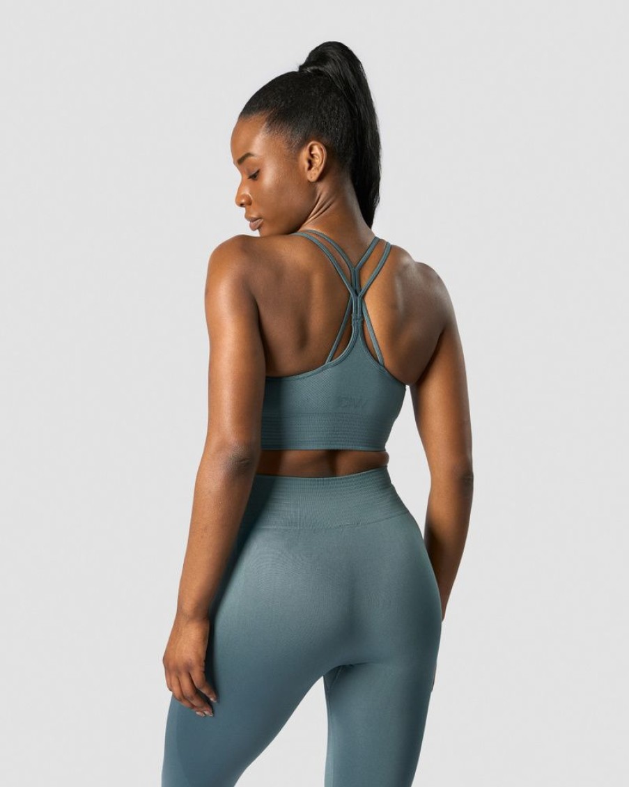 Dam ICIW Sport-Bh | Define Seamless Sports Bra Jungle Green