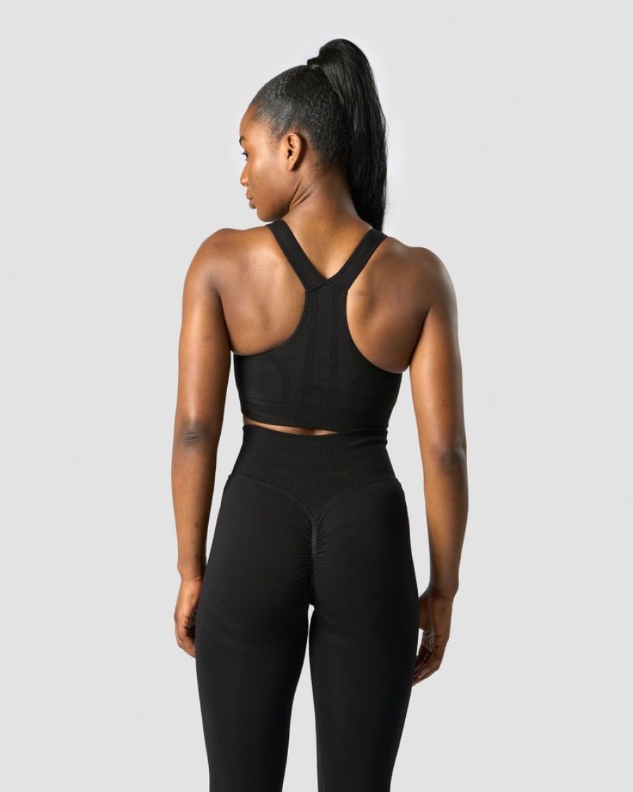 Dam ICIW Sport-Bh | Rush Seamless Sports Bra Black