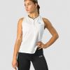 Dam ICIW Traningslinnen | Training Pique Tank Top White/Black