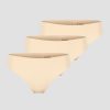 Dam ICIW Underklader | Soft Thong 3-Pack Beige