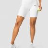 Dam ICIW Shorts | Training Biker Shorts White