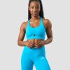 Dam ICIW Sport-Bh | Scrunch Adjustable Sports Bra Blue