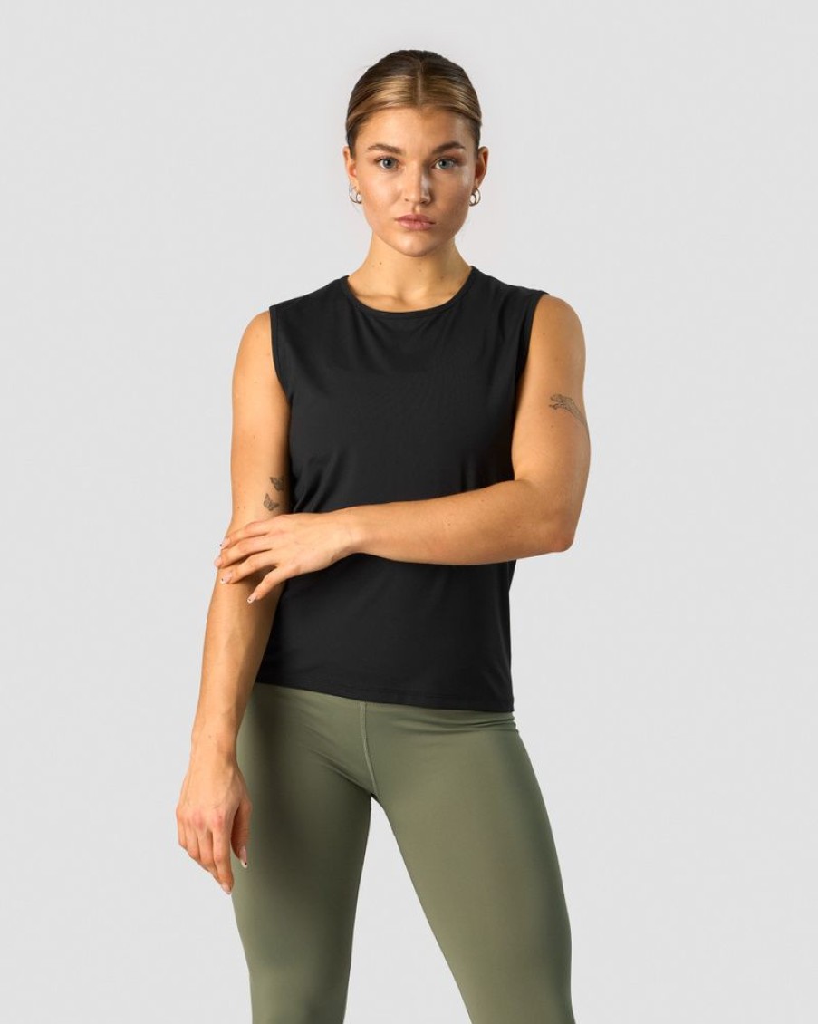 Dam ICIW Traningslinnen | Classic Tank Top Black