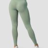 Dam ICIW Tights & Leggings | Define Seamless V-Shape Tights Light Sage Green