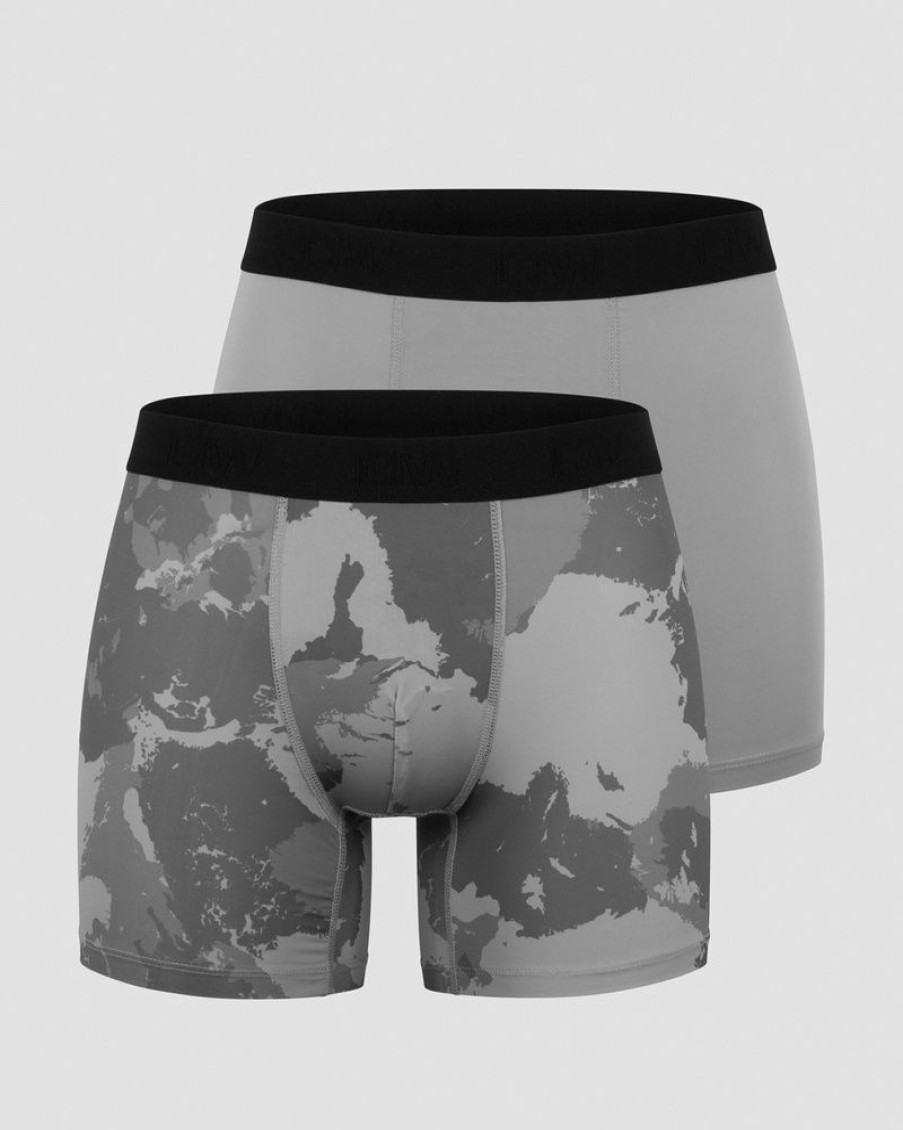 Herr ICIW Underklader | Sport Boxer 2-Pack Grey/Camo