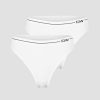 Dam ICIW Seamless | Everyday Seamless Thong 2-Pack White