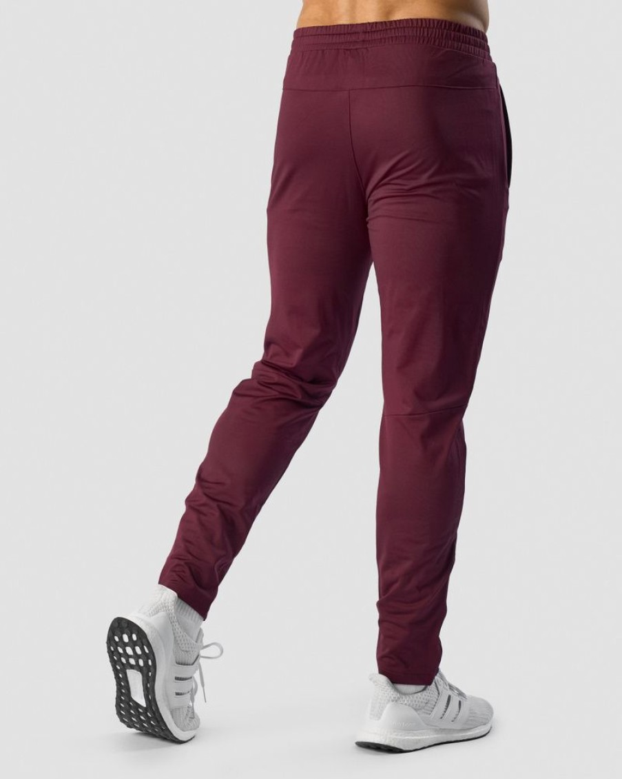 Herr ICIW Byxor | Ultimate Training Zip Pants Burgundy