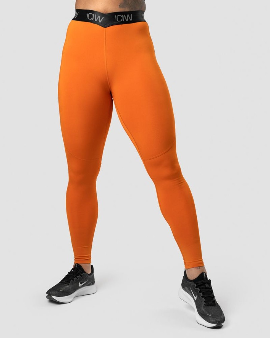 Dam ICIW Tights & Leggings | Ultimate Training V-Shape Tights Amber