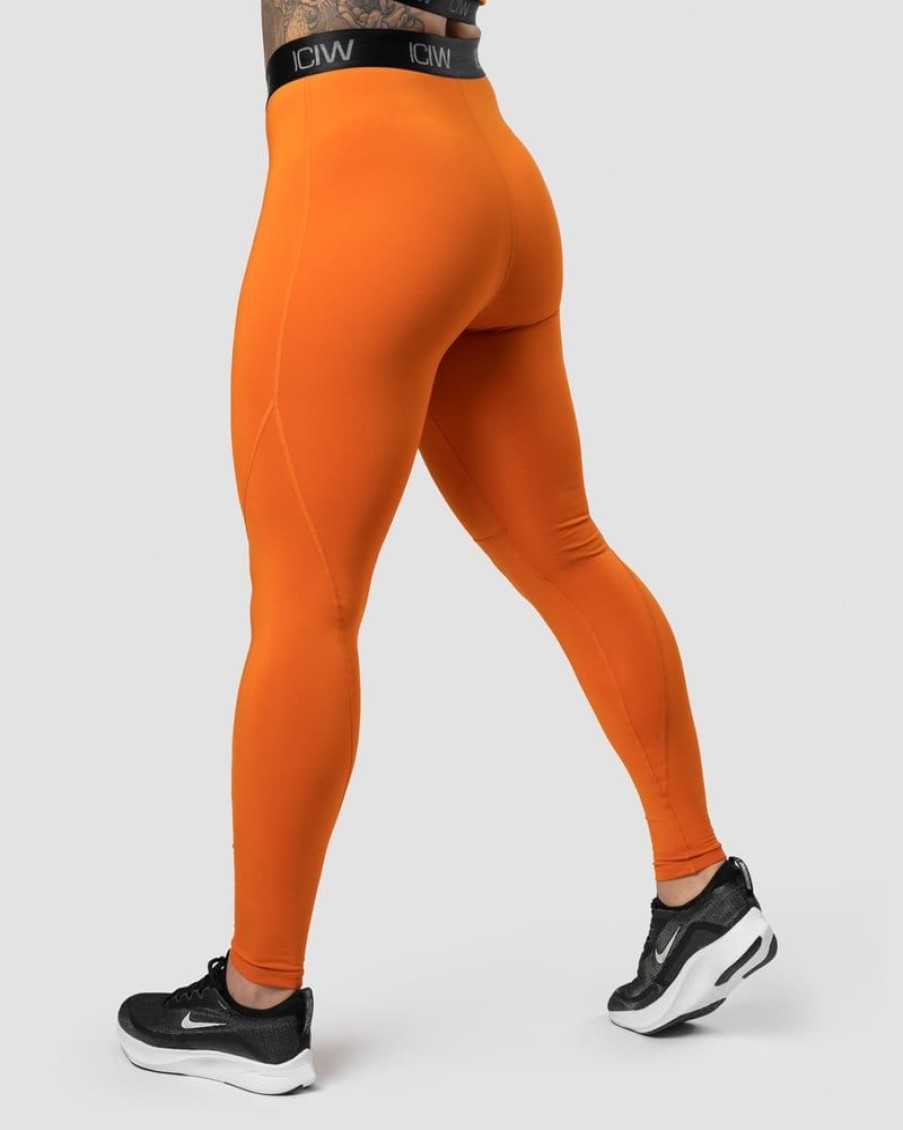 Dam ICIW Tights & Leggings | Ultimate Training V-Shape Tights Amber