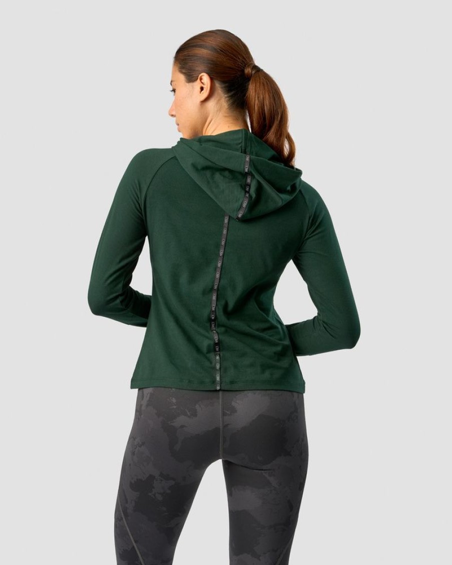 Dam ICIW Hoodie | Ultimate Training Long Sleeve Deep Green