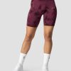 Dam ICIW Seamless | Define Seamless Tie Dye Biker Shorts Burgundy