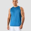 Herr ICIW Linnen | Training Tank Men Light Blue