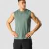 Herr ICIW T-Shirts | Charge Sleeveless T-Shirt Men Sea Green