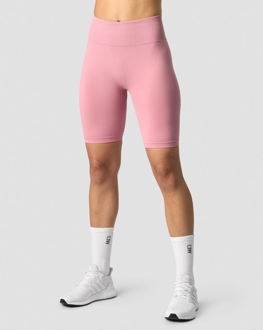 Dam ICIW Seamless | Define Seamless V-Shape Biker Shorts Dusty Pink