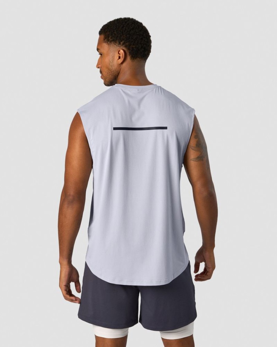 Herr ICIW T-Shirts | Stride Sleeveless T-Shirt Men Light Blue