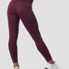 Dam ICIW Tights & Leggings | Define Seamless V-Shape Tights Maroon