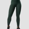 Dam ICIW Tights & Leggings | Ultimate Training V-Shape Tights Deep Green