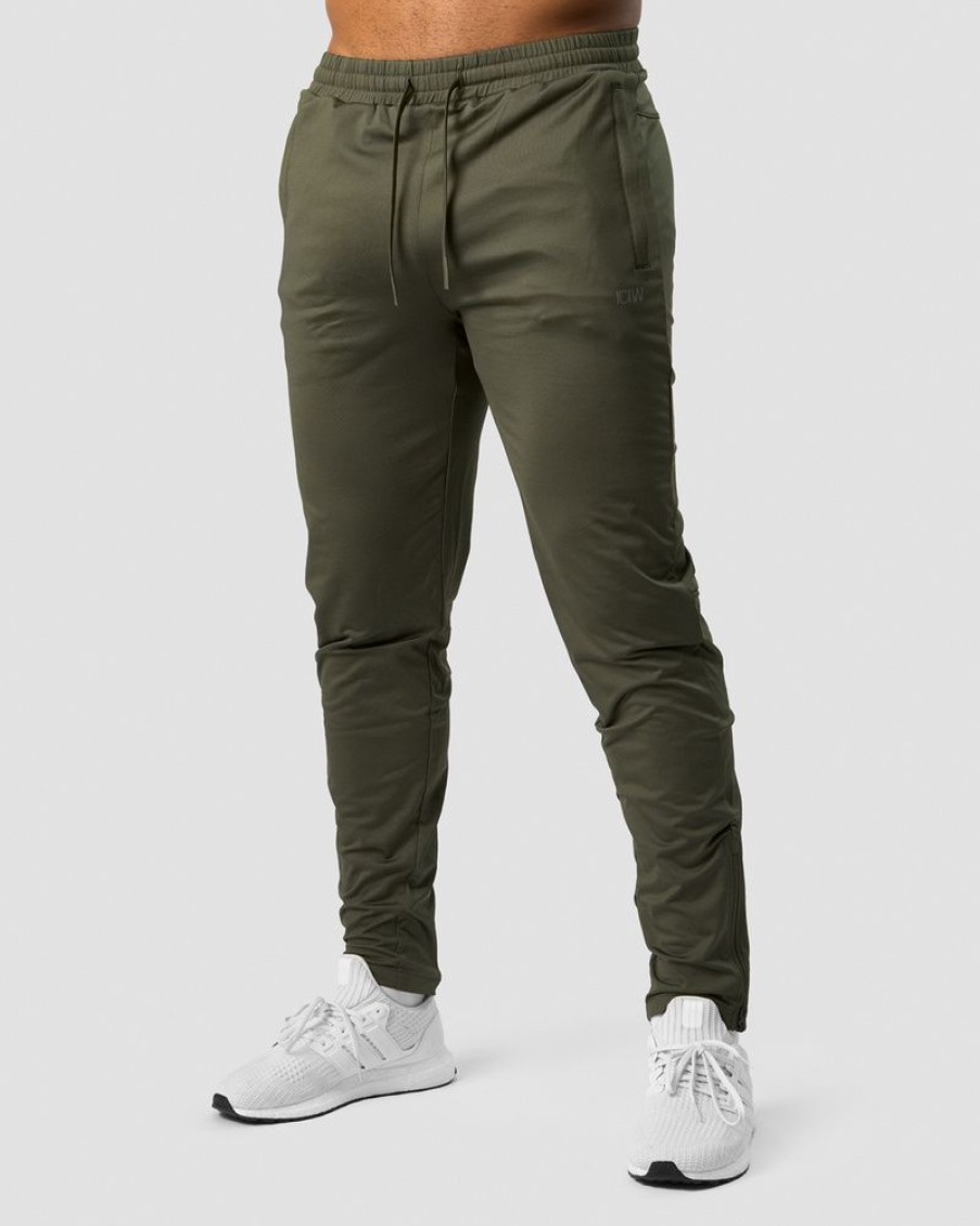 Herr ICIW Byxor | Ultimate Training Zip Pants Green