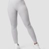 Dam ICIW Tights & Leggings | Define Seamless Logo Tights Wmn Light Grey