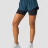 Dam ICIW Shorts | Charge 2-In-1 Shorts Wmn Teal