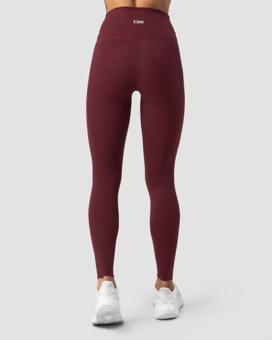 Dam ICIW Tights & Leggings | Nimble Tights Burgundy