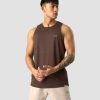 Herr ICIW Linnen | Stride Tank Top Men Dark Brown