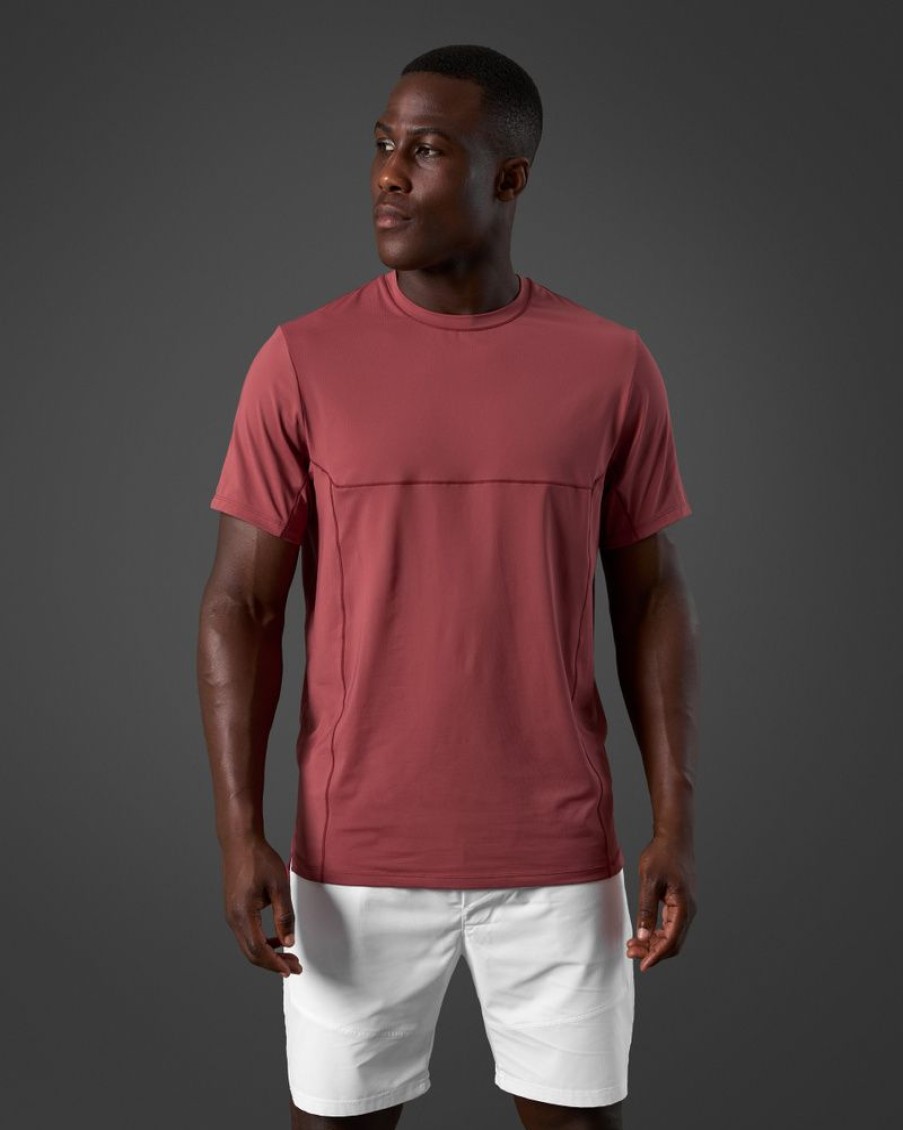 Herr ICIW T-Shirts | Reboot T-Shirt Men Brick Red