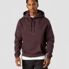 Herr ICIW Langarmat | Everyday Hoodie Side Logo Men Burgundy