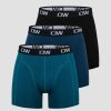 Herr ICIW Underklader | Boxer 3-Pack Black/Teal