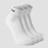 Dam ICIW Strumpor | Training Half Socks 3-Pack White