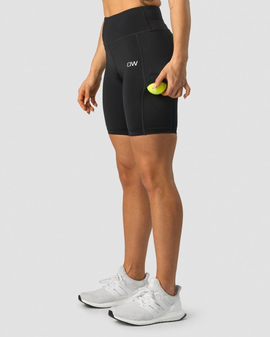 Dam ICIW Shorts | Training Biker Shorts Black Wmn