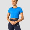 Dam ICIW T-Shirts | Training Cropped T-Shirt Cobalt Blue