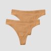 Dam ICIW Seamless | Everyday Seamless Thong 2-Pack Almond