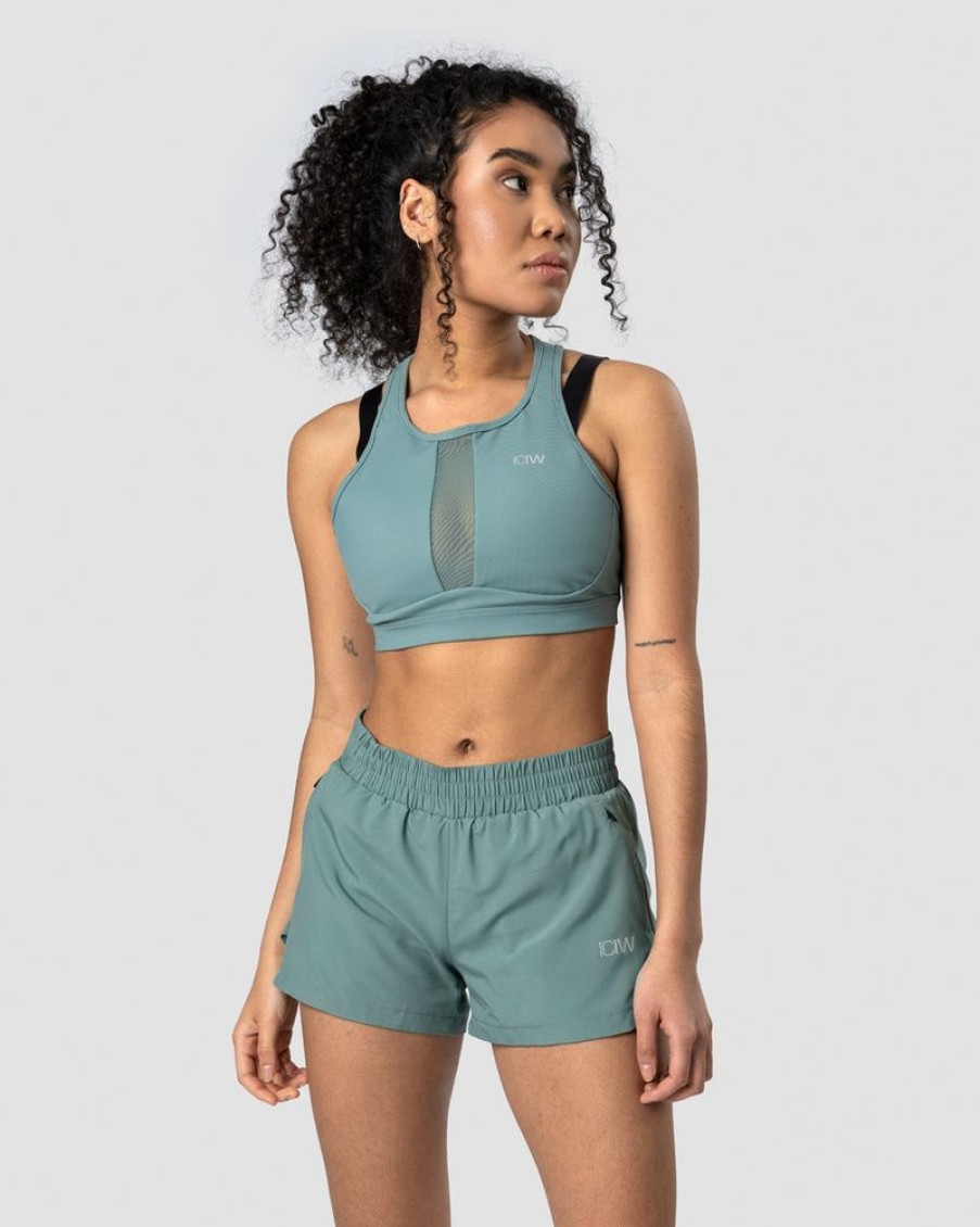 Dam ICIW Sport-Bh | Mercury Sports Bra Aqua Green