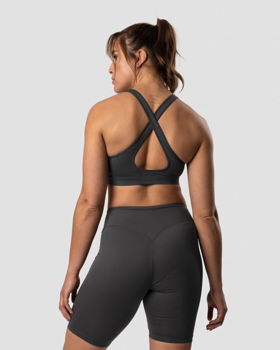 Dam ICIW Sport-Bh | Classic Sports Bra Anthracite