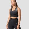 Dam ICIW Sport-Bh | Ombre Seamless Sports Bra Graphite Melange