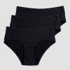 Dam ICIW Underklader | Invisible Hipster 3-Pack Black